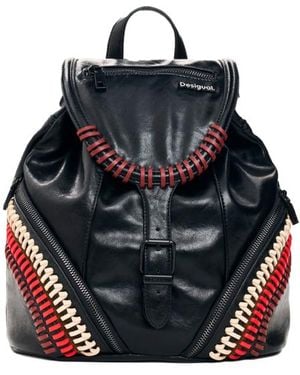 Desigual Zainetto Piccolo Ricamato - Nero