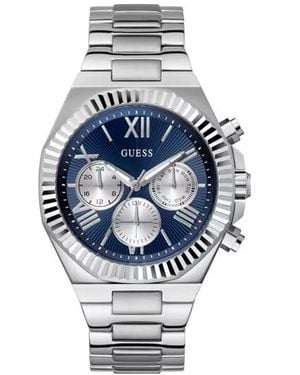 Guess Orologio Multifunzione Da 44 Mm - Metallizzato
