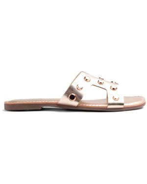 Gioseppo Millston Ledersandalen Mit Nieten - Natur