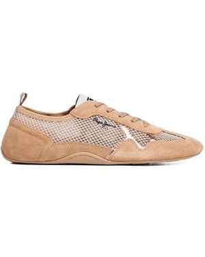 Pepe Jeans Sneaker Mit Wildlederdetails - Pink