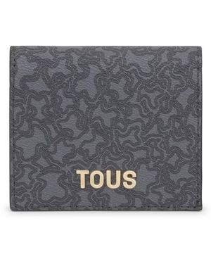 Tous Kaos Mini Lines Kleine Geldbörse - Grau