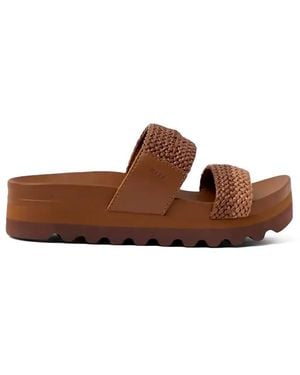 Reef Sandalo Vista Con Imbottitura Alta - Marrone