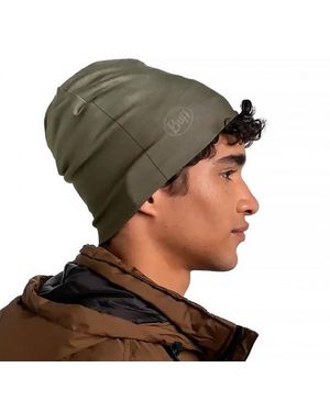 Buff Reversible Beanie Ecostretch Hut - Grün