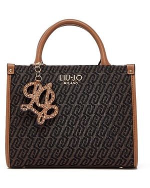 Liu Jo Piccola Borsa Jacquard - Nero