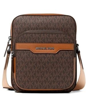 Michael Kors Mini Borsa A Tracolla Hudson - Marrone
