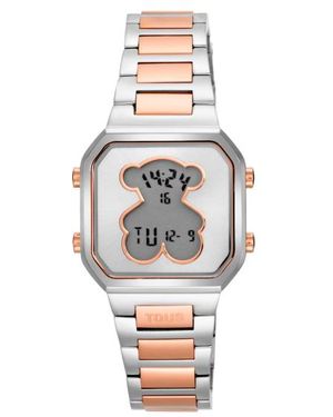 Tous Orologio Digitale D-Bear Mini Con Bracciale - Metallizzato
