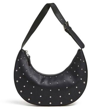 Pepe Jeans Galaxina Halbmondtasche - Schwarz