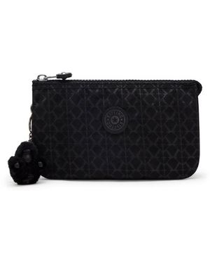 Kipling Creativity L Signature Crossbody-Tasche - Schwarz