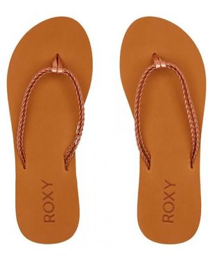 Roxy Infradito Da Spiaggia Costas Ii - Marrone