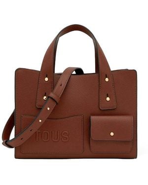Tous Borsa M City Back To Basics - Marrone