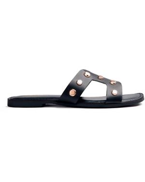 Gioseppo Millston Ledersandalen Mit Nieten - Blau