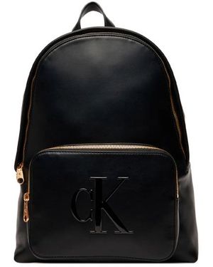 Calvin Klein Zaino Sandi Slim 4.0 - Nero