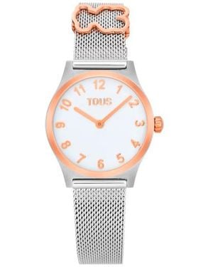 Tous Orologio Analogico Epic Icon Kdt Con Bracciale - Metallizzato