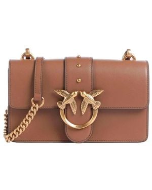 Pinko Borsa A Tracolla Piccola Love Bag - Marrone