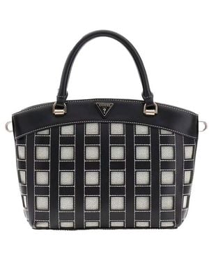 Guess Borsa A Tracolla Frankie - Nero