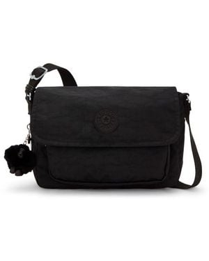 Kipling Mittelgroße Dalma-Schultertasche - Schwarz