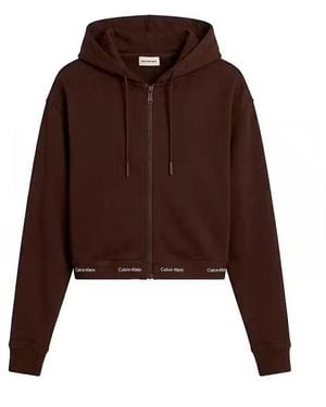 Calvin Klein Strickjacken Und Pullover - Braun