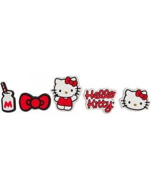 Crocs™ 5Er-Pack Hello Kitty-Zubehör - Rot