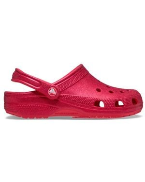 Crocs™ Klassische Glitzer-Clogs Für Damen Und Herren - Rot