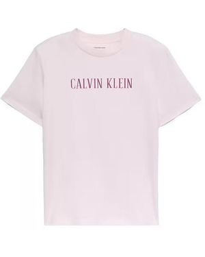 Calvin Klein T-Shirts, Tops Und Polos - Pink