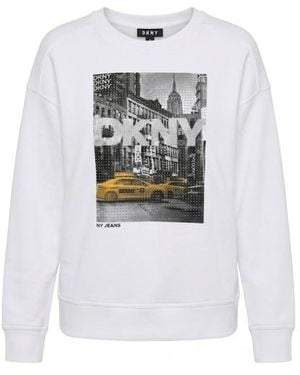DKNY Strickjacken Und Pullover - Weiß