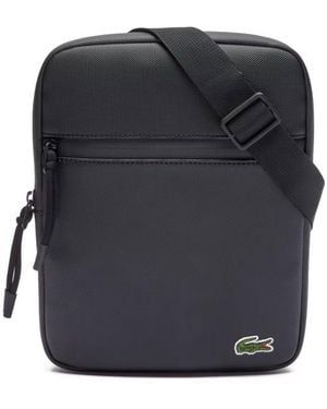 Lacoste Borsa A Tracolla Media - Blu