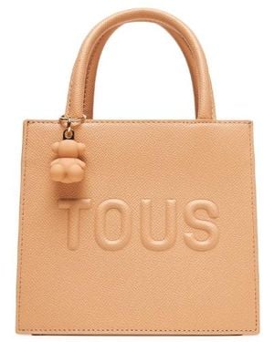 Tous Borsa Di Sabbia Mini Cubo Brenda - Neutro
