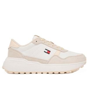 Tommy Hilfiger Modern Runner Mix Schuh - Weiß