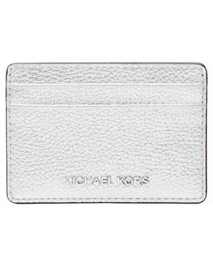 Michael Kors Jet Set Kleiner Metallischer Kartenhalter - Mettallic