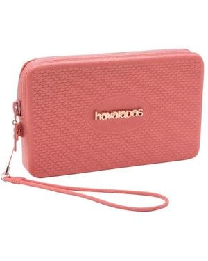 Havaianas Mini Borsa Più Borsa Glitterata - Rosa