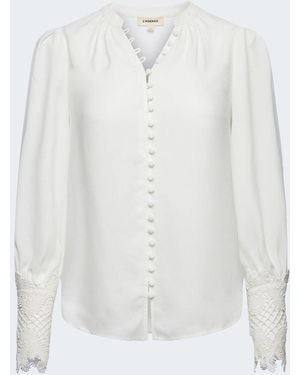 L'Agence Ava Blouse - White