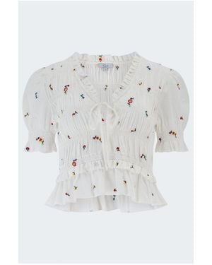 Rails Fontaine Top - White