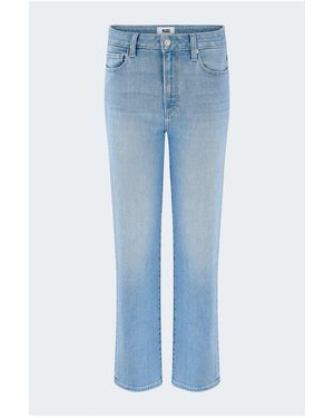 PAIGE Mason Ankle Straight Jean - Blue