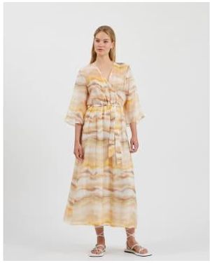 Minimum Skiva 9272 Midi Dress Curds & Whey M - Natural