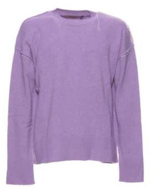 Paura Sweater Riccione Crewneck Lilac - Purple