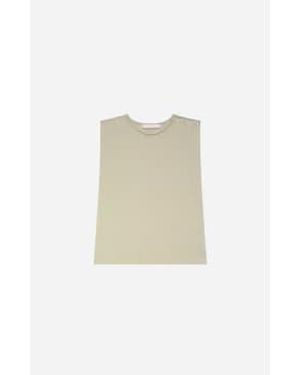 Vanessa Bruno Amandine Sage Stud Tank M - White