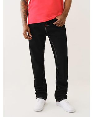 RICKY SUPER T MICRO CORDUROY STRAIGHT PANT - Black | True