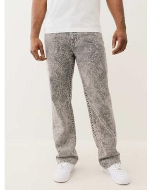 True Religion Billy Flap Bootcut Jean - Gray