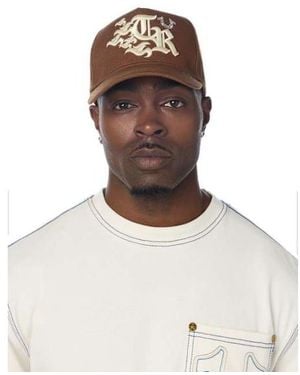 TRUE RELIGION Flame Horseshoe Crystal Hat - White
