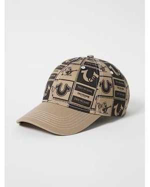 True Religion Horseshoe Allover Print Baseball Hat - Multicolor
