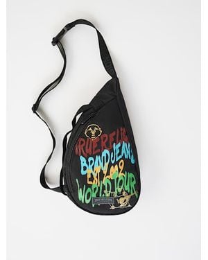 TRUE RELIGION World Tour Sling Bag - White