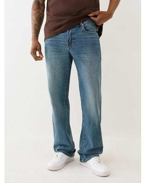 True Religion Billy Flap Bootcut Jean - Blue