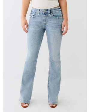 True Religion Becca Mid Rise Bootcut Jean - Blue