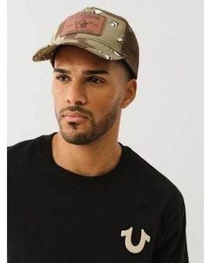 TRUE RELIGION Wavy Buddha Hat - Black
