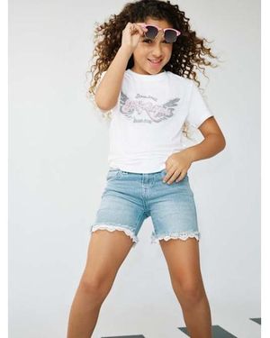 TRUE RELIGION Girls Jayde Short - Blue