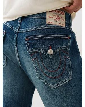 True Religion Ricky Flap Straight Jean - Blue
