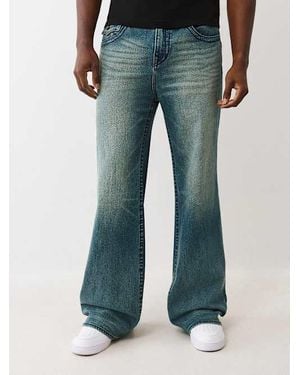 True Religion Joey Exaggerated Flare Jean - Blue