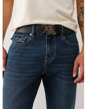 True Religion Tr Buckle Belt - Blue