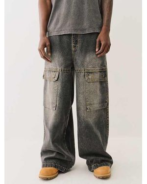 True Religion Mikey Super T Xl Pocket Baggy Af Short in