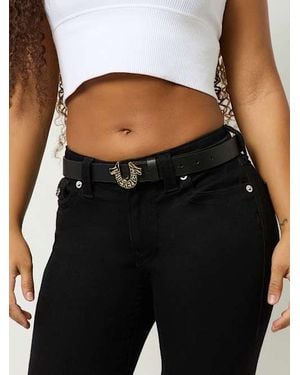 True Religion Horseshoe Buckle Belt - Multicolor